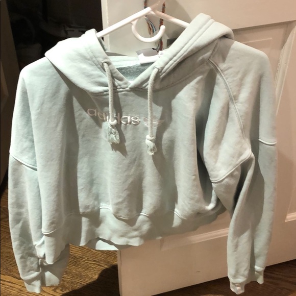 adidas cropped sweatshirt - Picture 1 of 2